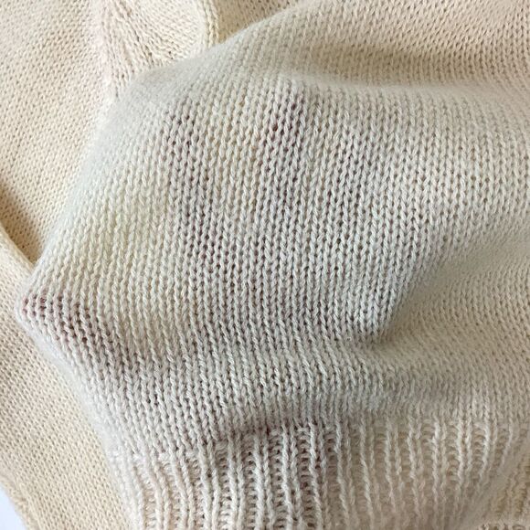 ISABEL MARANT ETOILE Women’s 38 (M) Wool Alpaca Pullover Sweater Side Vent Cream - Picture 12 of 14